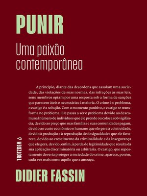 cover image of Punir